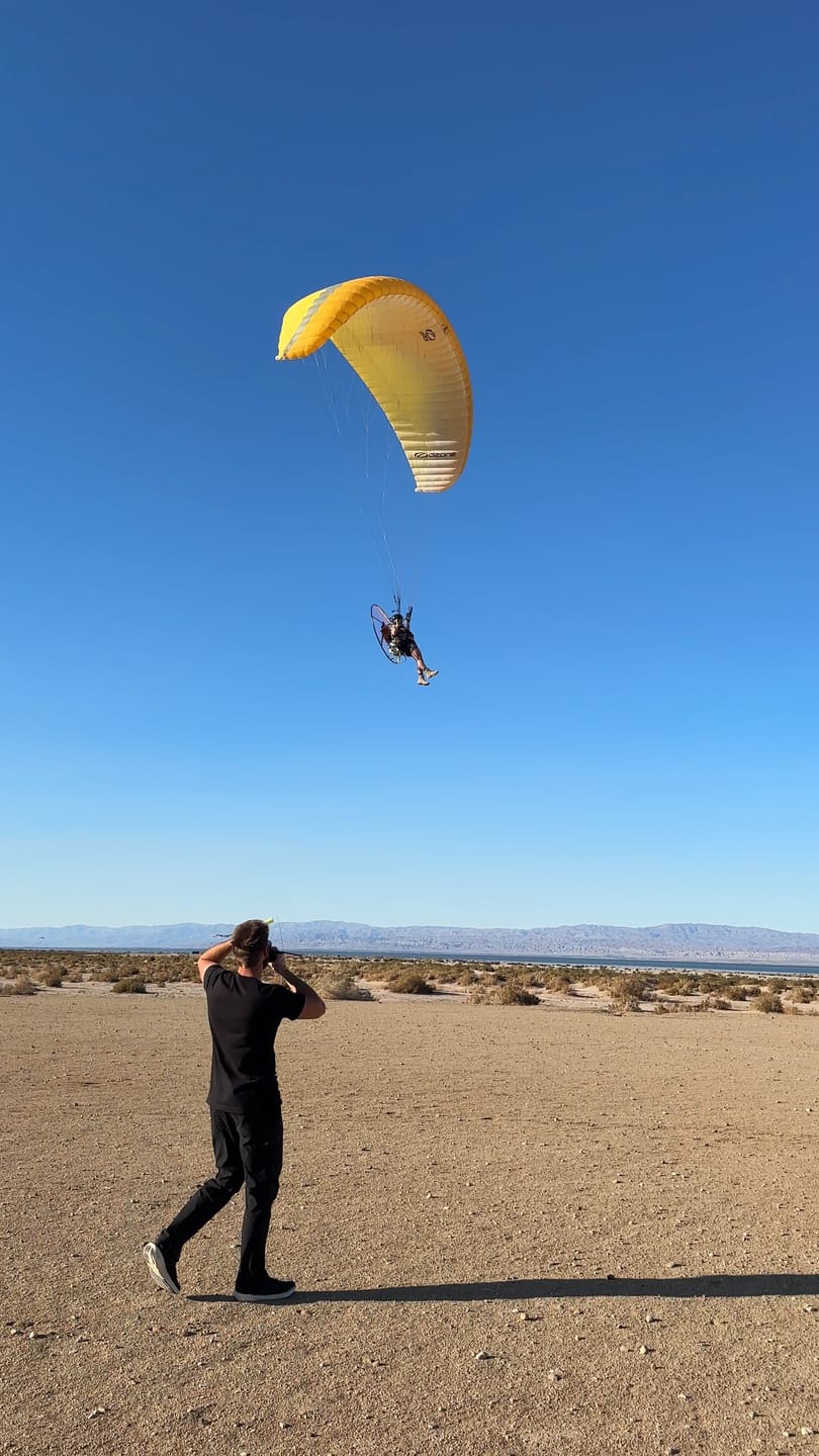 Customer photo review of Beginner Paramotor Training