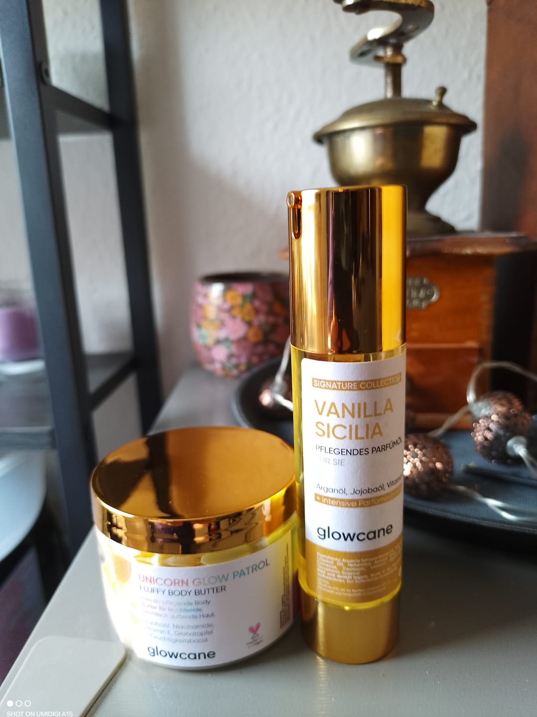 Customer photo review of Extrait de Parfum: Discovery Set + 50 € Geschenkgutschein
