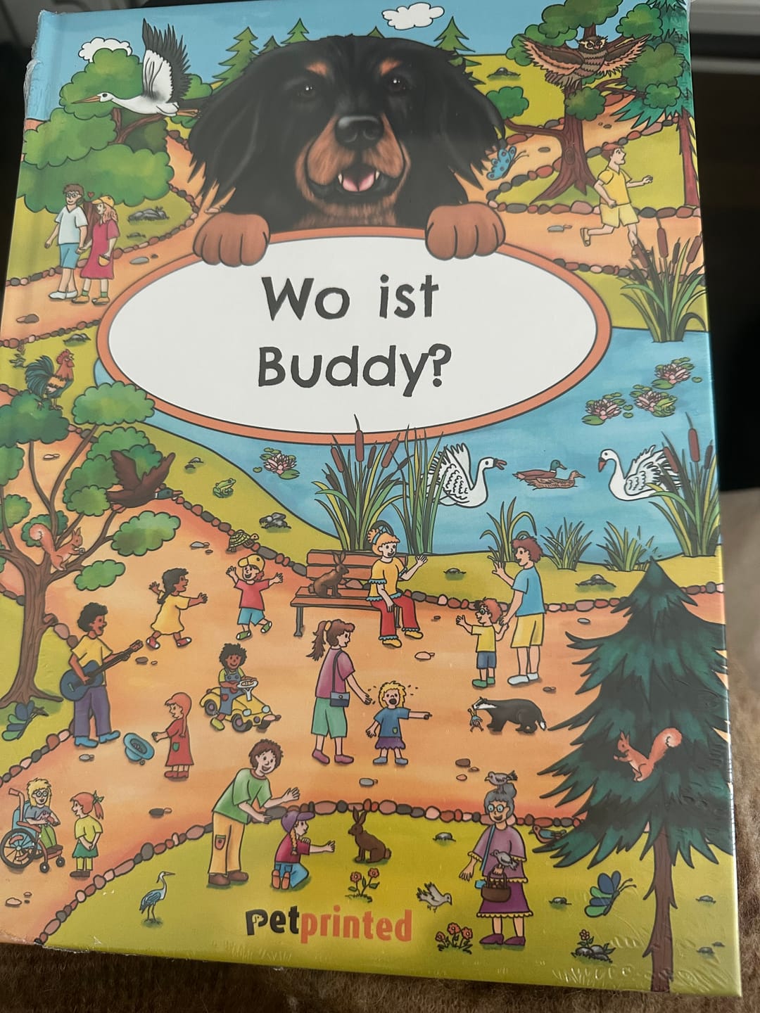 Customer photo review of Wo bist du? - Personalisiertes Hunde-Wimmelbuch