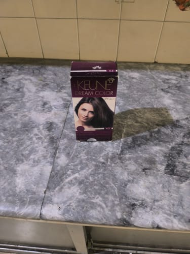 Customer photo review of Keune Dream Hair Color - 4.3 Medium Golden Brown