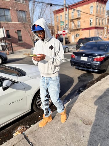 Customer photo review of Lost Shdws Denim Pant Blue/Black