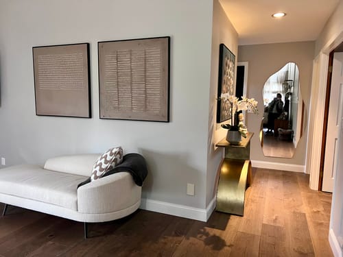 Customer review photo for Wabi-Sabi Wall Art #TX011