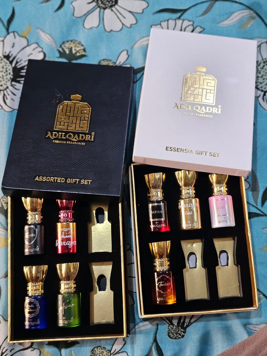 Customer photo review of Assorted And Essensia Luxury Attar Perfume Gift Set - Pack Of 2