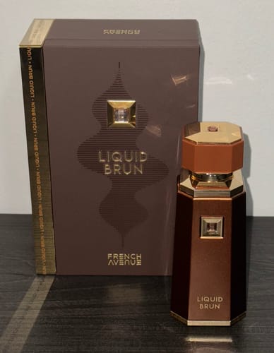 Reseña con foto de un cliente sobre Perfume Liquid Brun 100ml EDP