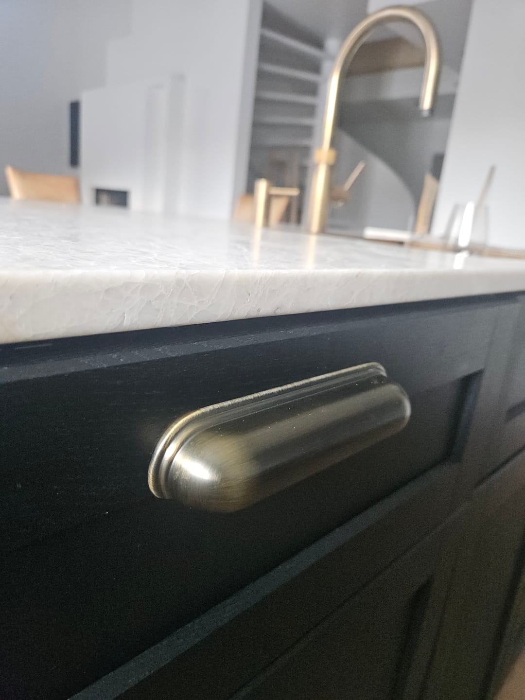 Customer photo review of Calgary Cupboard Handles