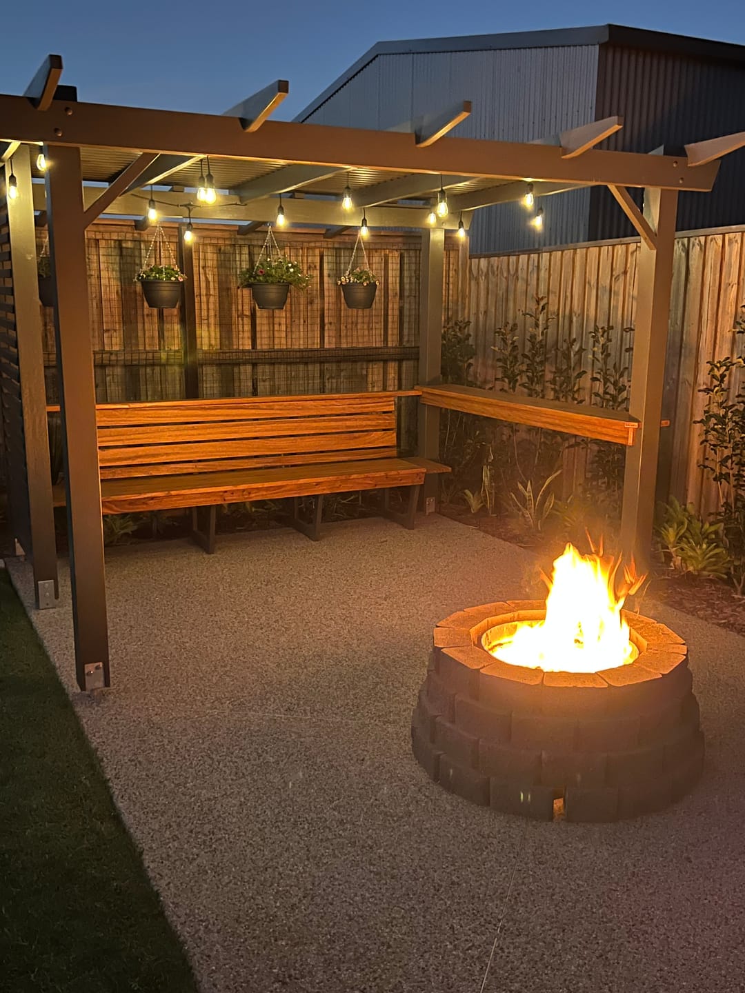 Customer photo review of Festoon Solar Lights (Series 2)