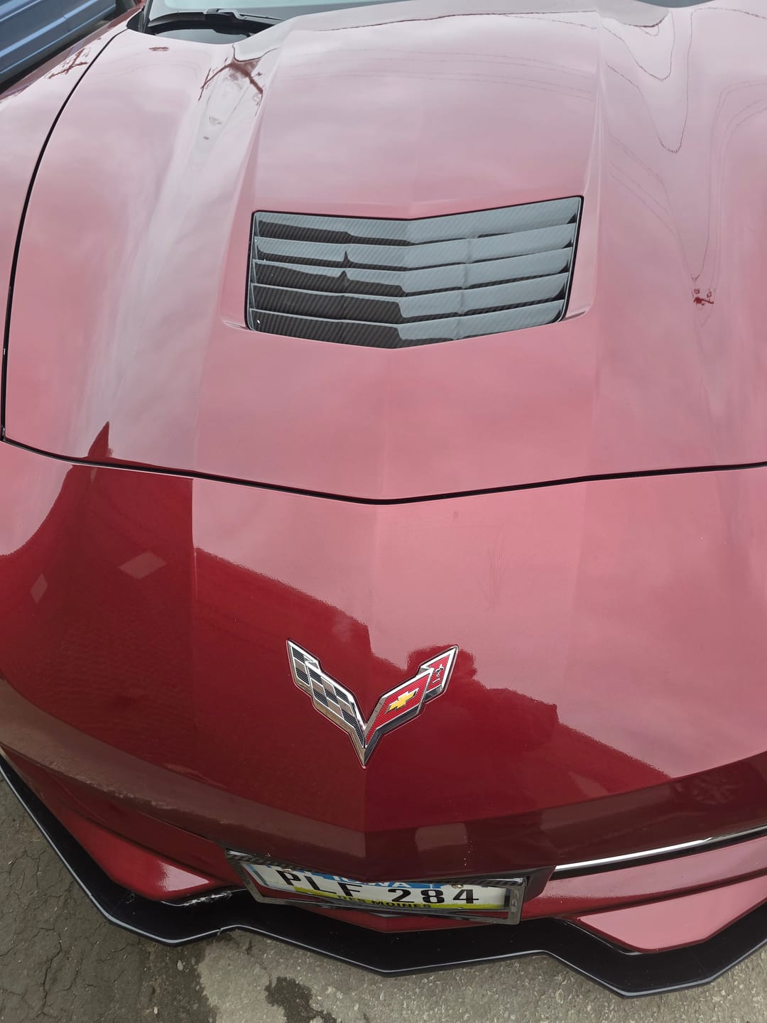 Customer photo review of Corvette C7 Stingray / Grand Sport Hood Vent