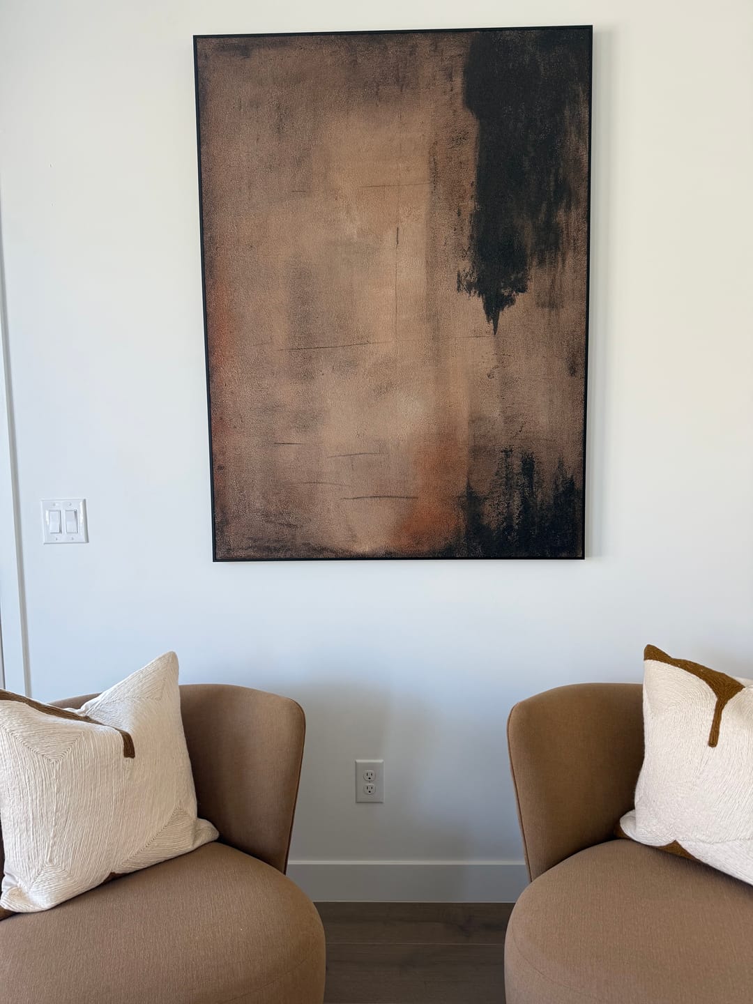 Customer photo review of Abstract Tranquility #WS336