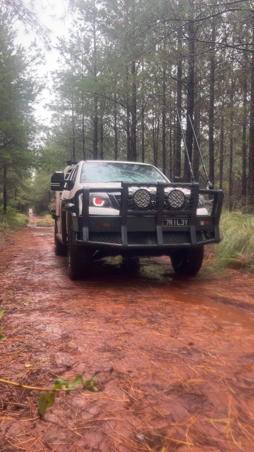 Customer photo review of Toyota Hilux N70 LED 'Angry Eye' Headlights