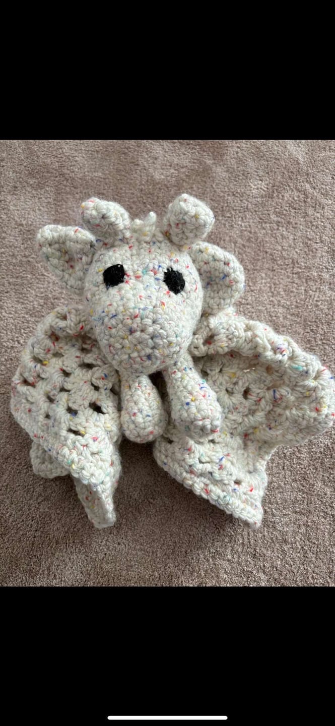 Customer photo review of Giraffe Lovey Crochet Pattern PDF Download