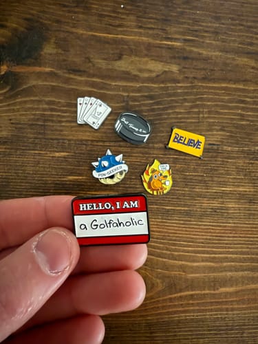 Customer photo review of Golfaholic - Ball Marker