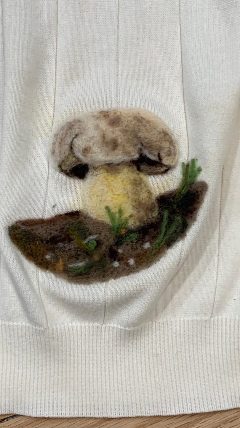 Customer photo review of Core Wool Batting - You Choose Amount