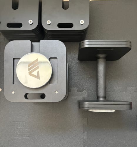 Customer photo review of QUAD | Verstellbare Kurzhanteln | 2x 36kg