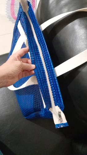 Customer photo review of TELA RIVIERA COR MARINHO