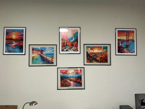 Customer photo review of Denali National Park Commemorative Poster: A Pop Art Tribute