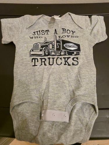 Customer photo review of YOUNG ENTHUZST ONESIE