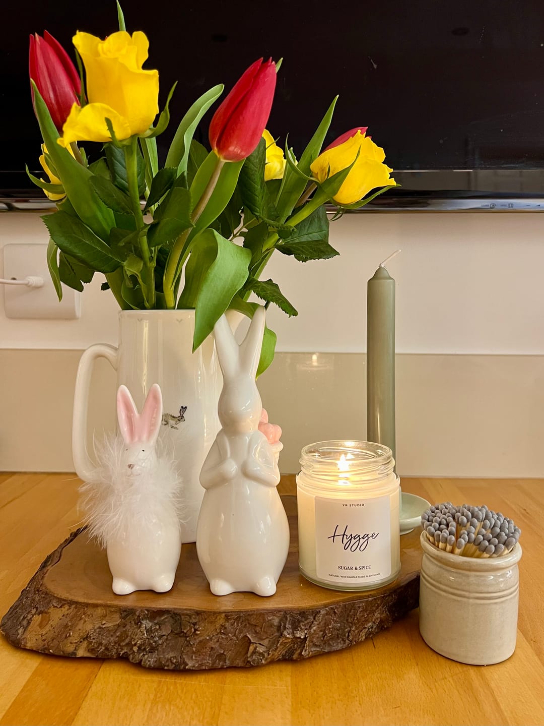 Customer photo review of "Hygge" Sugar & Spice Candle
