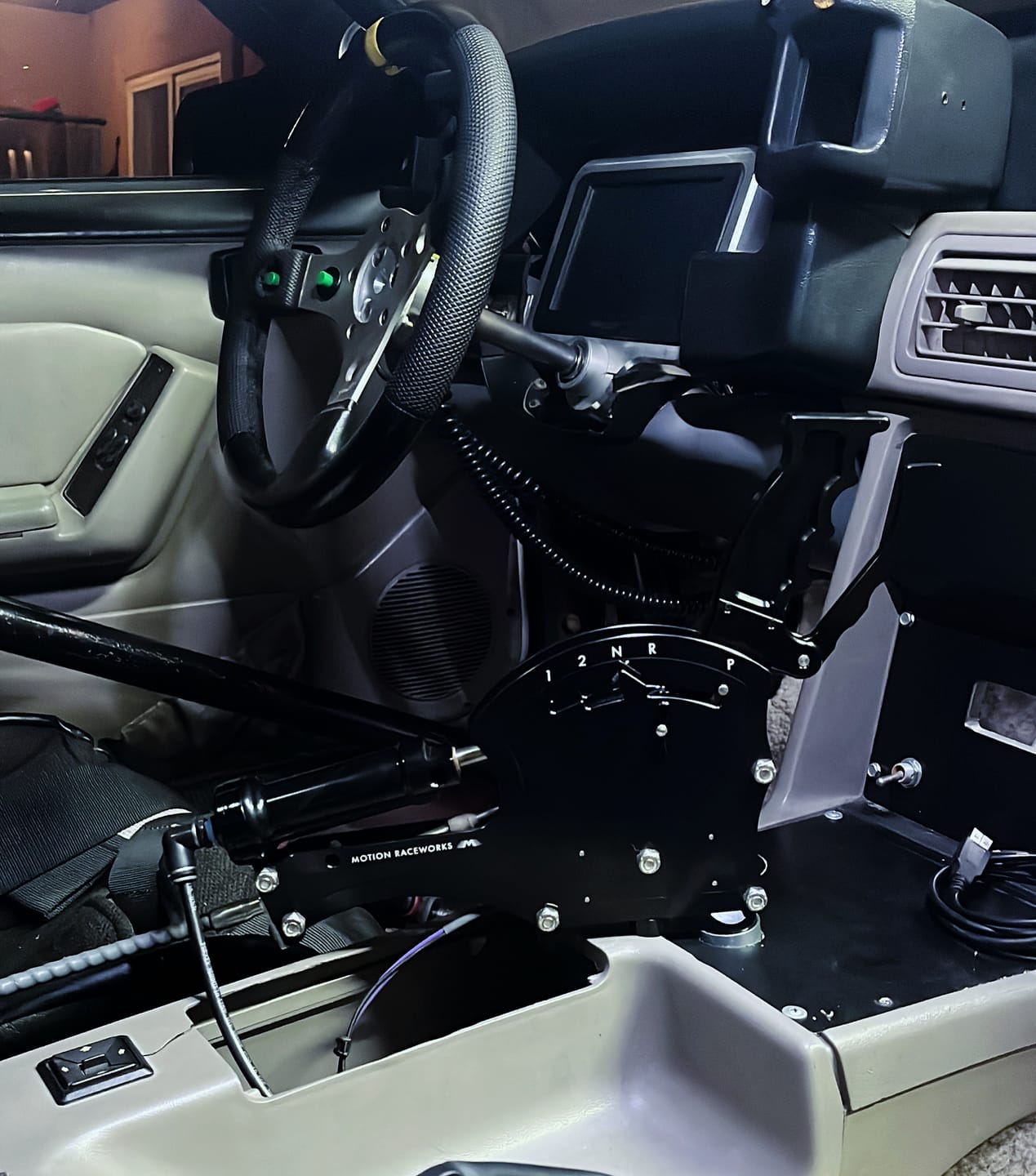 Customer photo review of Powerglide Operator Series Billet Shifter Rear Exit