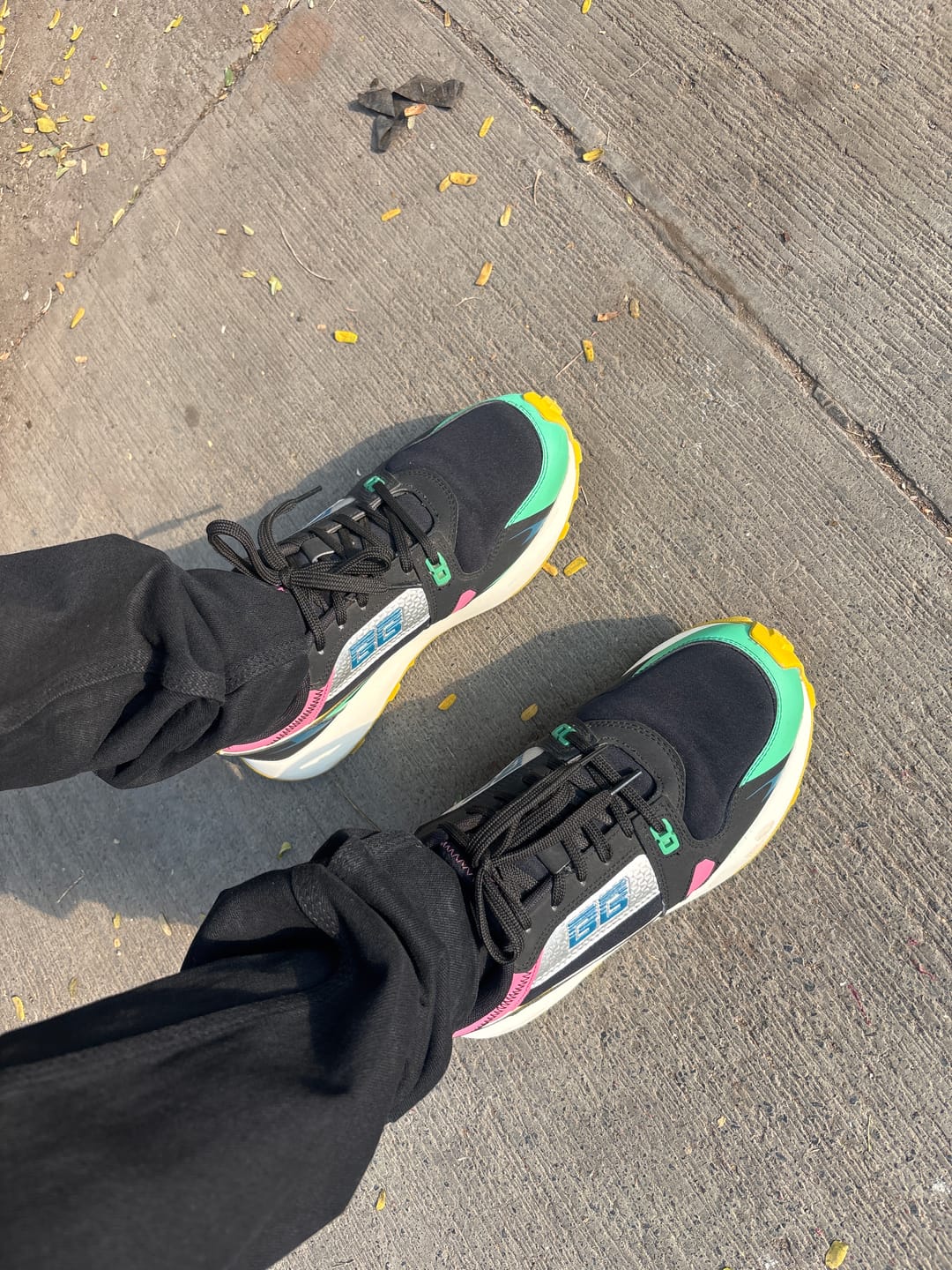 Customer photo review of Bacca Bucci TORQUE Rugged Edge Activewear Sneakers