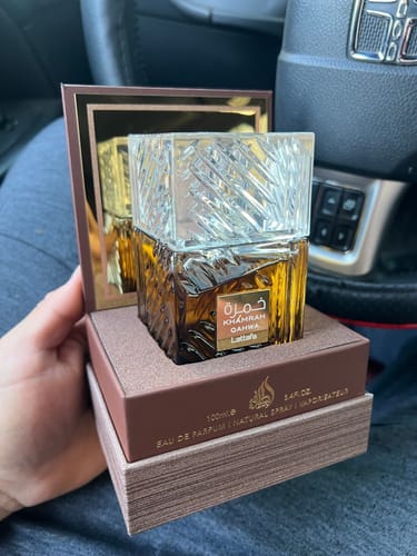 Customer photo review of Perfume Unisex Lattafa Khamrah Qahwa 100 ml EDP