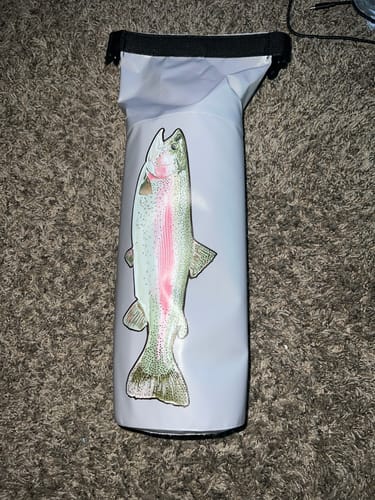 Customer photo review of THE ORIGINAL Soft Cooler for Single Trout (OR DRINK) up to 16 Inches Long