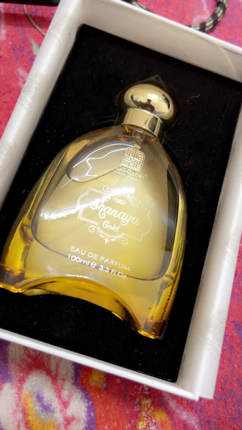 Customer photo review of Shanaya Gold Perfume Spray