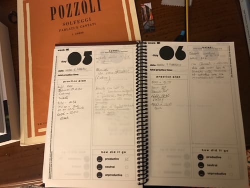 Customer photo review of anjou spiralbound