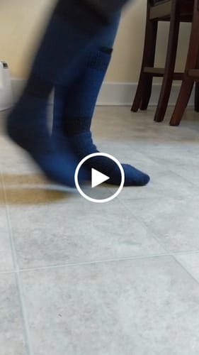 Customer video review of J.B. Field's Icelandic "30 Below XLR" Merino Wool Thermal Sock