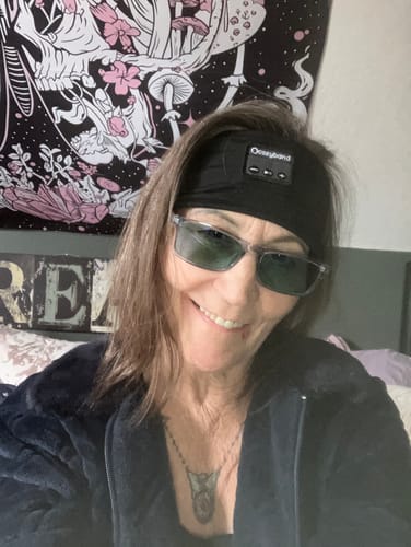 Customer photo review of CozyBand Wireless Headphones