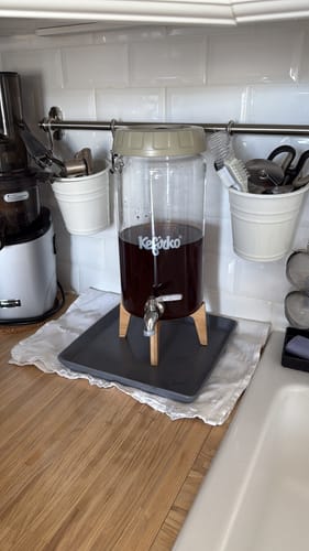 Customer photo review of KEFIRKO DIY Kombucha Fermenter-Set 4L / SAND
