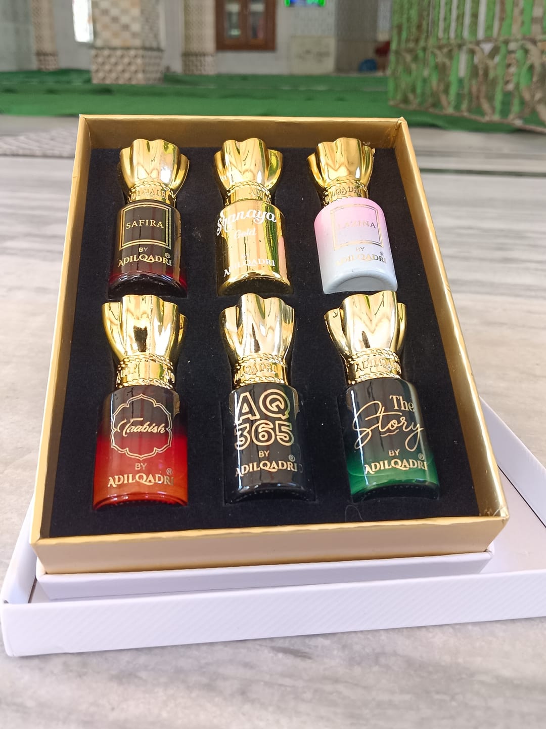 Customer photo review of Assorted And Essensia Luxury Attar Perfume Gift Set - Pack Of 2