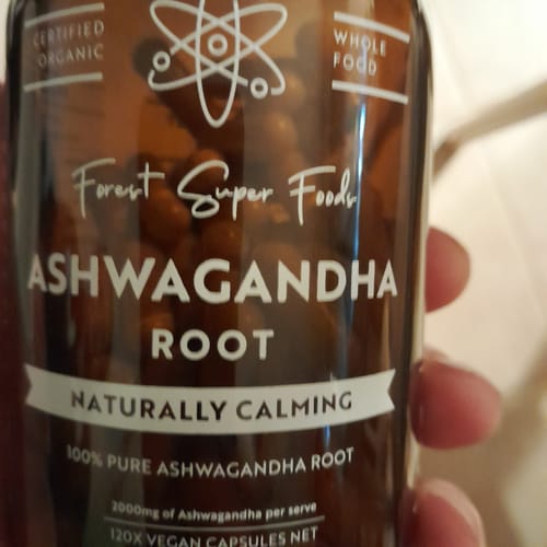 Customer photo review of Organic Ashwagandha Capsules