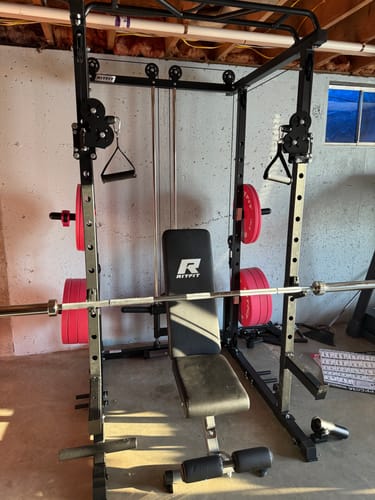 Customer photo review of RitFit P6 All-In-One Pink Home Gym Package