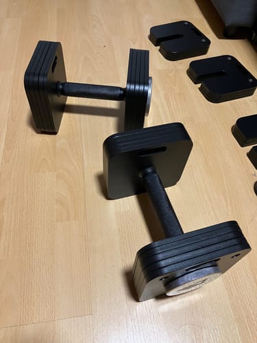 Customer photo review of QUAD | Verstellbare Kurzhanteln | 2x 36kg