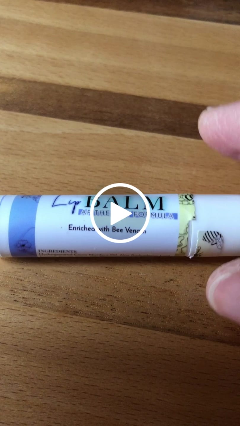 Customer video review of Honeybee Lip Balm
