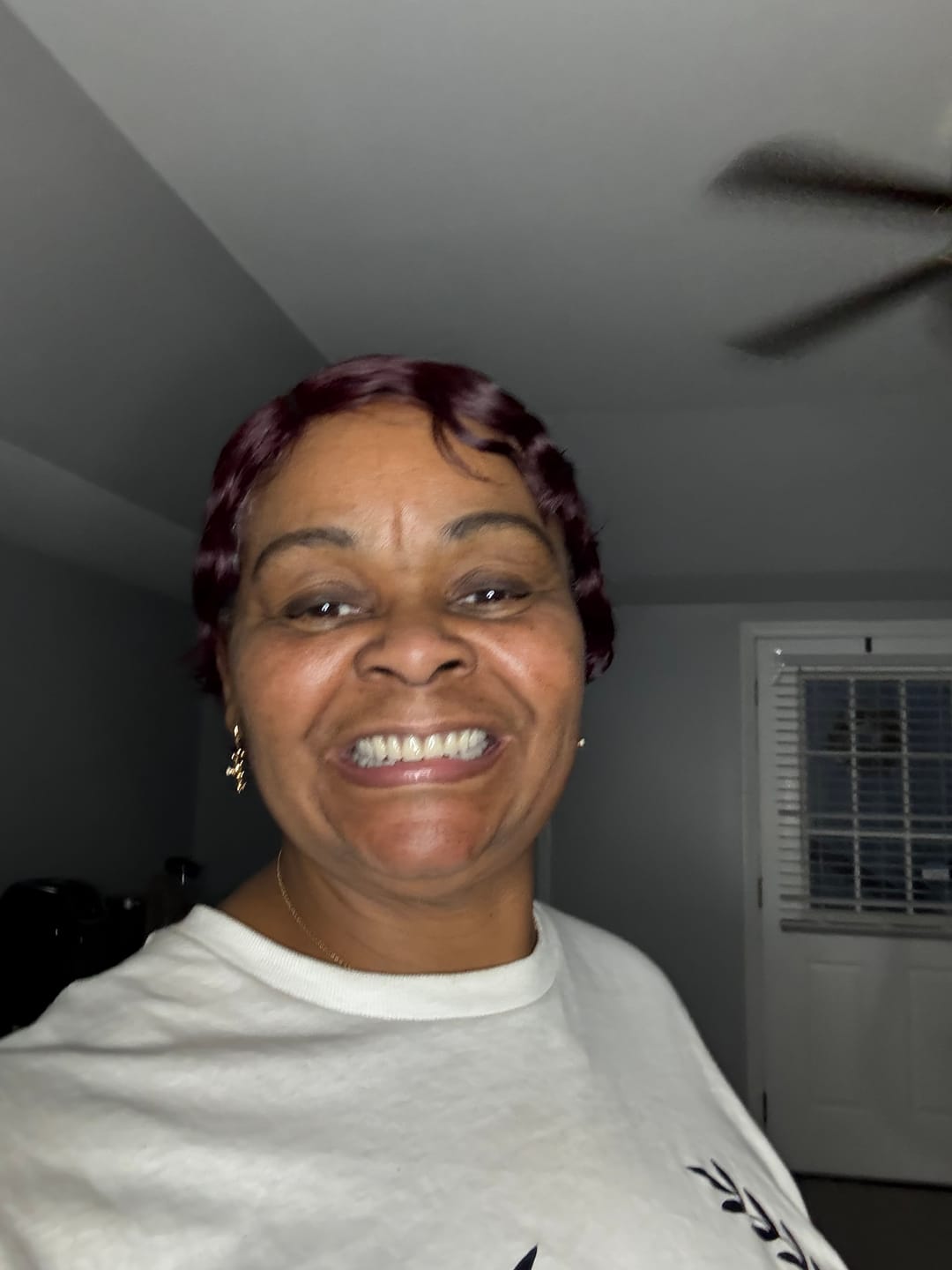 Customer photo review of Janet Collection Human Hair Wig MOMMY