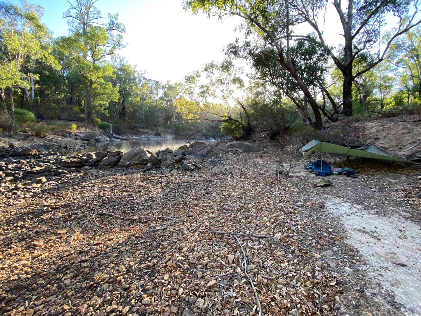 Customer photo review of 3m x 3m Lightweight Tarp