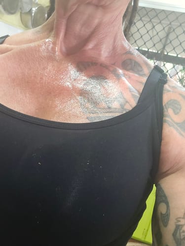 Customer photo review of Self Tanning 150 Capsules