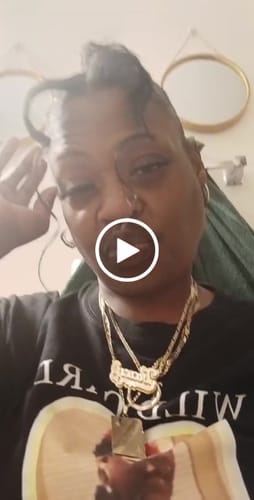 Customer video review of Personalized Double Plated Name Necklace "Amber"