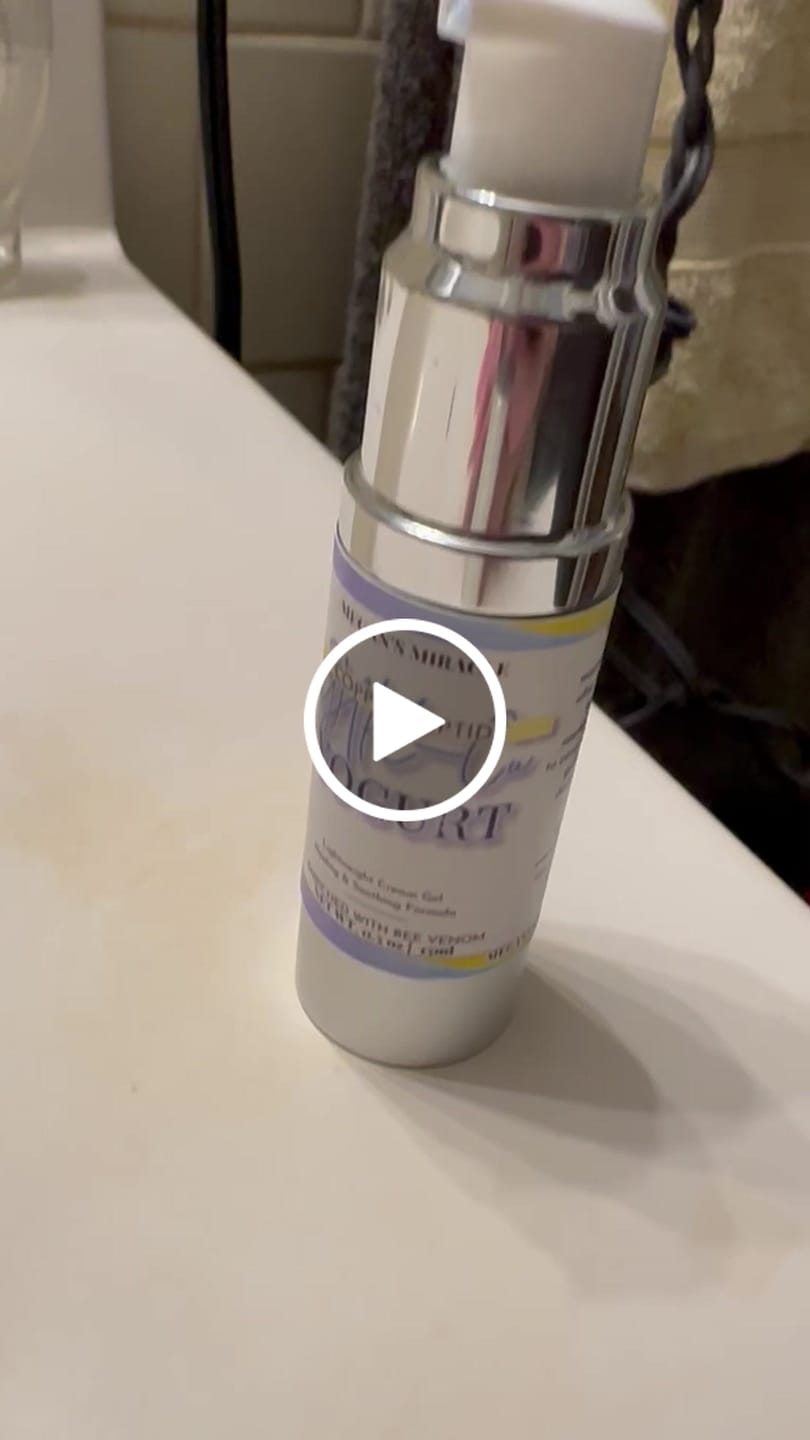 Customer video review of Copper Peptide Yogurt Moisturizer