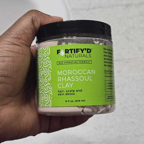 Customer photo review of Moroccan Rhassoul Clay