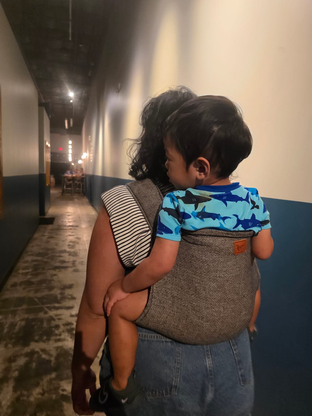 Customer photo review of Toddler Onbuhimo