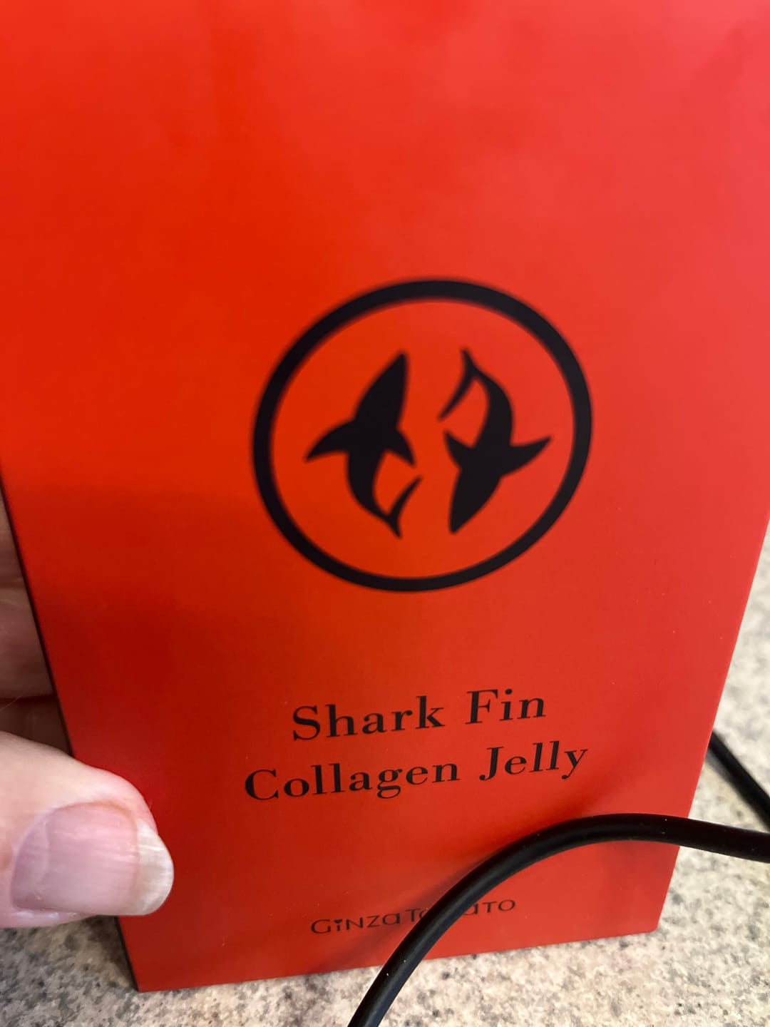 Customer photo review of Ginza Tomato Shark Fin Collagen Jelly