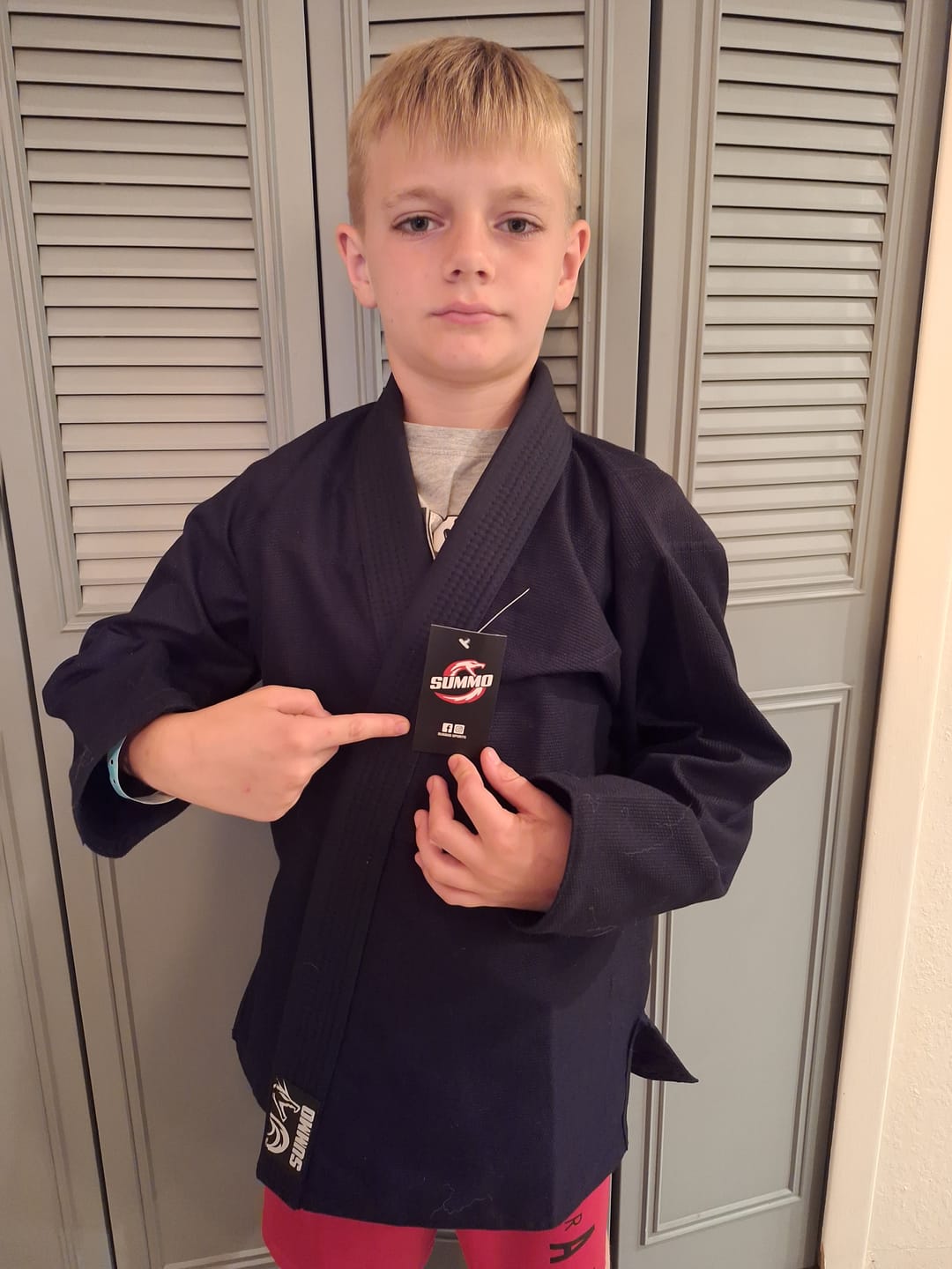 Customer photo review of Summo Basic Black Brazilian Jiu Jitsu Gi Jacket