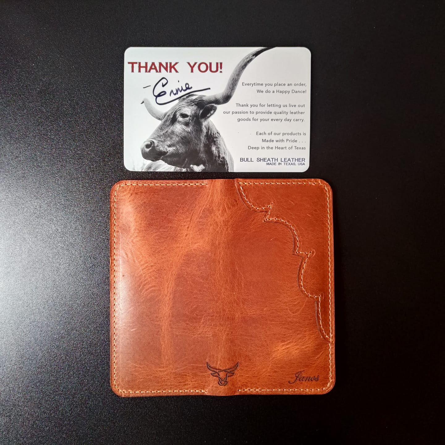 Customer photo review of Western Long Wallet