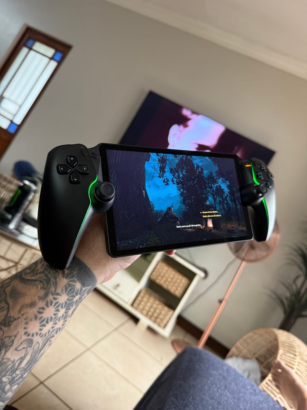 Customer photo review of PlayStation Portal Remote Player - Midnight Black