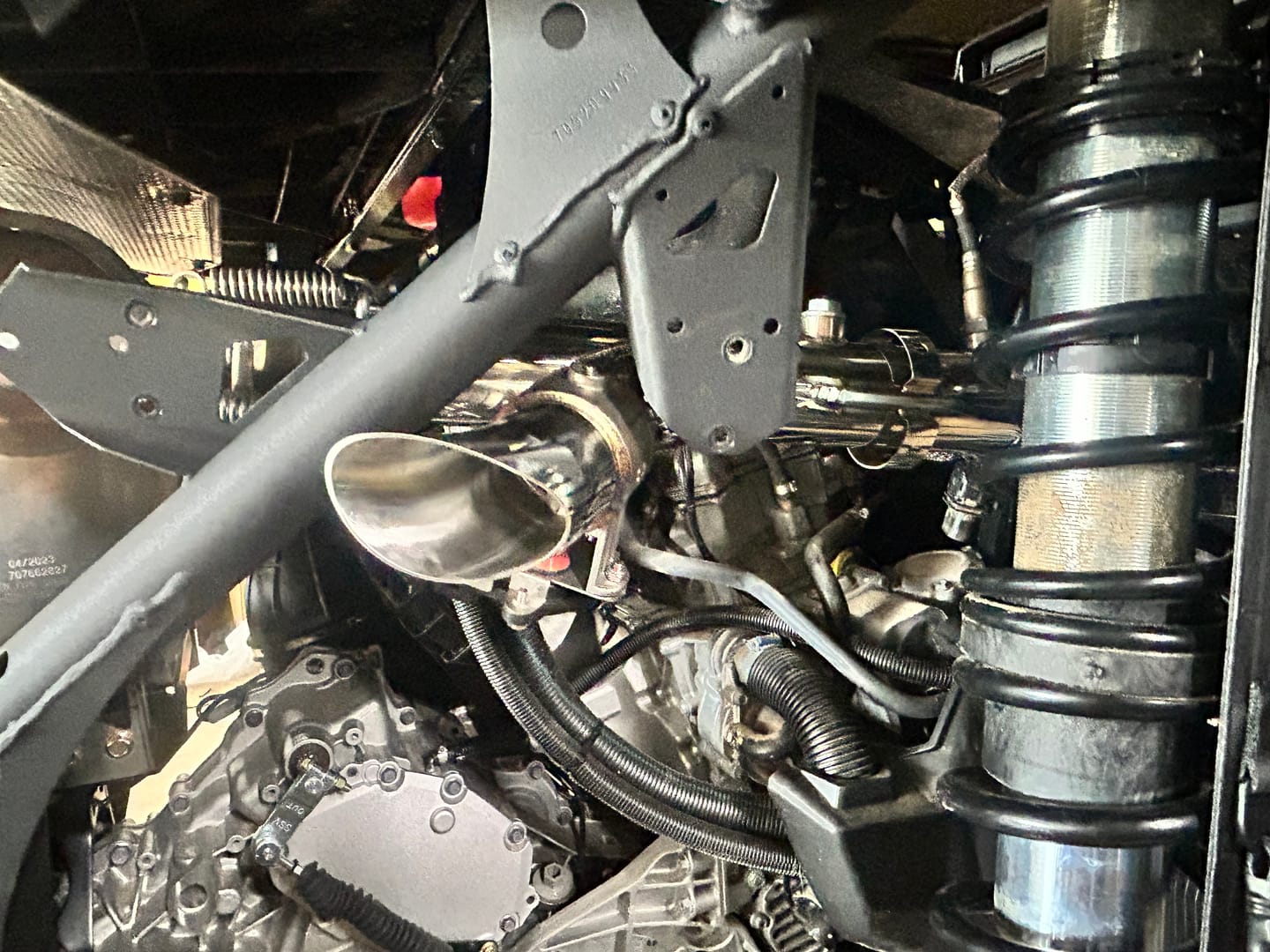 Customer photo review of RPM Can-Am X3 E-Valve 2.5" Electronic Dump Valve Exhaust / Mid pipe