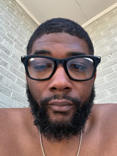 Customer photo review of Ray-Ban - Meta Wayfarer Optics (Shiny Black)