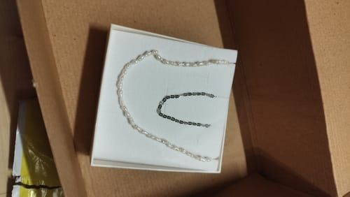 Customer photo review of Catenina donna Basic Chain " Ilia " - Barbato Gioielli