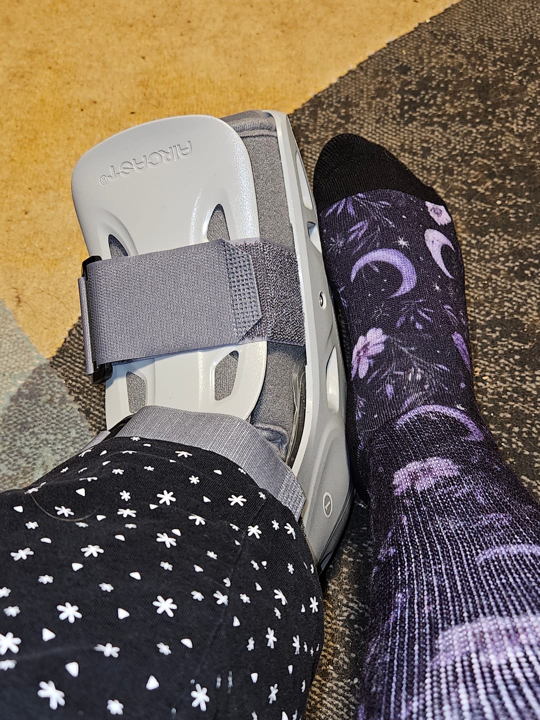 Customer photo review of Purple Moon EasyStretch™ Socks
